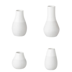 Räder white vases Villa Madelief