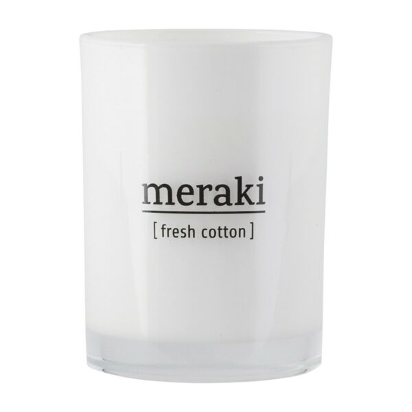 Meraki scented candle fresh cotton large